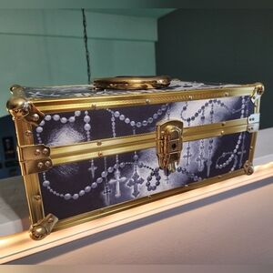 Kat Von D 10th Anniversary Limited Edition Train Case Make Up Case - SIGNED